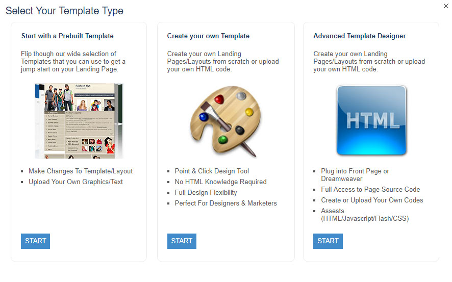 design dynamic personalized landing pages with easypurls template design your own template
